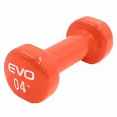 EVOLUTION FITNESS - Mancuerna De Vinilo 4Lb Evo