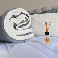 MAGIC CLASS - Edredón Acolchado Gris - Doble