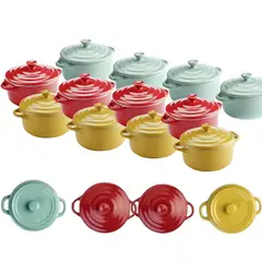 KW - Set de 16 Mini Ramekines Colores Surtidos