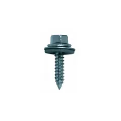 FIXSER - Tornillo Cubierta Zincado Con Arandela De Neopreno; 10 X 3; 100Und
