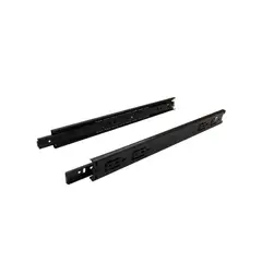 FIXSER - Guia De Cajon Pesado Full Ext Negro 30Cm 45Kg