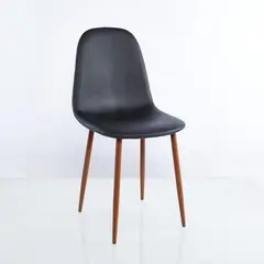 RTA DESIGN - Silla de escritorio Negro/Café Sl-Imp1 Concept