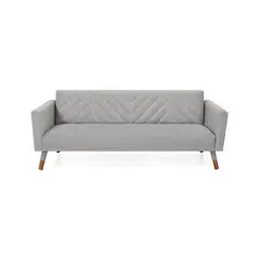 HOGAR VENECIA - Sofa Cama Artemisa 78x196x80 Plata