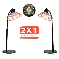 LIENXO - Combo 2x1 Lámpara de Mesa Angel Rose