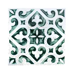 KANTU - Azulejo de la Verde 15 X 15 cm X 36 Unidades