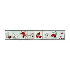 KANTU - Listelo Blanca Flor 60 X 8 cm X 20 Unidades
