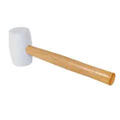 QEP - Martillo de Goma con Mango de Madera X 3 Unidades