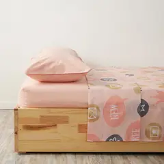 DISTRIHOGAR - Juego Cama Doble 150 Hilos 50/50 Hello