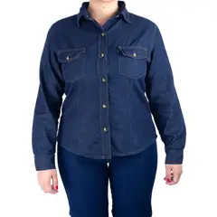 DQ - Blusa En Jean Para Dama_Bjsts