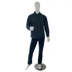 DQ - Camisa En Jean Para Caballero Con Reflectivo _ Cmcrjeansts