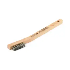 FORNEY INDUSTRIES - Cepillo de Alambre de 7.62 X 17.78 cm Mango de Madera
