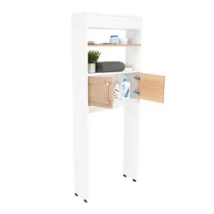 RTA DESIGN - Mueble Optimizador Wc Bath 160X62X20.3 Blanco