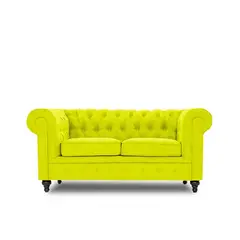 MAGIC CLASS - Sofá Moderno Chester 180X90X80 Verde