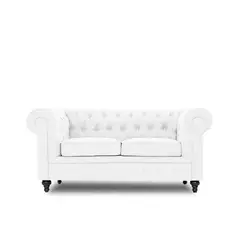 MAGIC CLASS - Sofá Moderno Chester 180X90X80 Blanco
