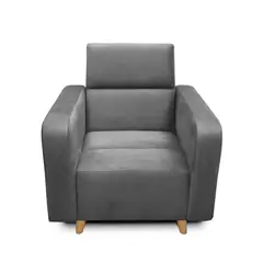 MUEBLES ONLINE - Silla Clic Clac Úngaro Gris