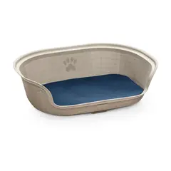 RIMAX - Cama Para Mascotas 78x56x22 Taupe