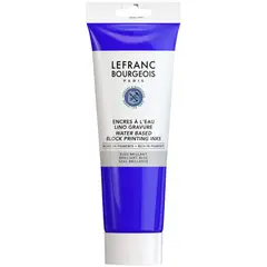 LEFRANC - Tinta Para Grabado Linoleo Agua 250ml Rf910 Azul