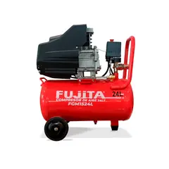 FUJITA - Compresor de Aire de 2Hp y 24 Litros