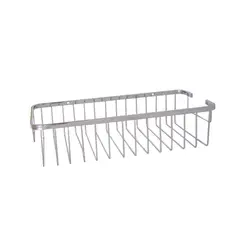 HICASA - Canastilla De Jabòn Rectangular Ducha Acero