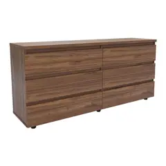 JUST HOME COLLECTION - Comoda Burdeos 150 70x150x40cm Gales Negro