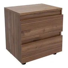 JUST HOME COLLECTION - Mesa Noche Burdeos 47.6x45x33.6cm Gales Negro