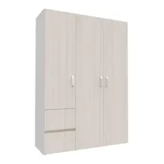 JUST HOME COLLECTION - Armario Linz V2 198x140x50cm Gales Negro