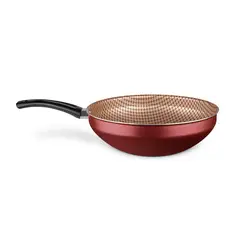 MTA - Wok Sartén No.28 Antiadherente Cereza