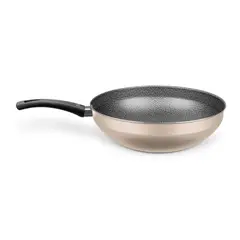 MTA - Wok Sartén No.28 Antiadherente Champagne