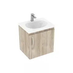 FIRPLAK - Kit Lavamanos Eco 48X38 Bco-Mbl Básico Elevad Austral
