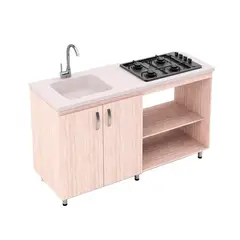 FIRPLAK - Kit Cocina 150 Bco-mueble Inferior Vive Soder