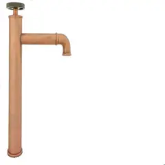 STYLOS EN BRONCE - Grifería de lavamanos Monocontrol Alto Industry Rose Mate