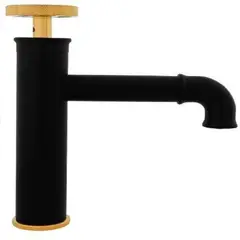 STYLOS EN BRONCE - Grifería Monocontrol Lavamanos Bajo Industry Black Y Rose Consumo 8.3 l/min