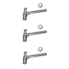 INKORPORAR - Set Sifon Botella Metalica x 3