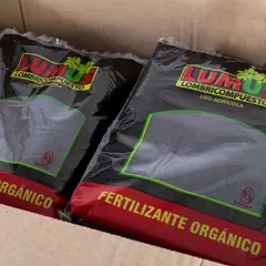 LUMUS - Paq X 5 Bolsas 1 Kilo Humus Lombr