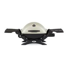 WEBER - Asador a Gas Portatil 32 Quemadores 103x42 cm Q1200 con Carro Soporte