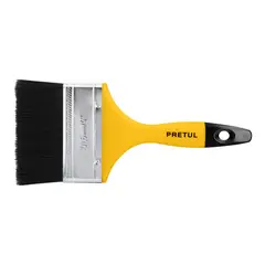 PRETUL - Brocha de 4'' Con Mango de Plástico. Usos Generales