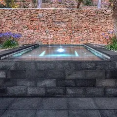 MEUP - Piso Para Piscina Bali Black 20X20