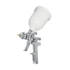 TRUPER - Pistola de Gravedad Hvlp 500 Ml. 1.7 Mm Con Vaso Plástico