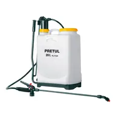 PRETUL - Fumigador Manual De Mochila 20 L (52 Gal), 44 Psi, 31 Kg