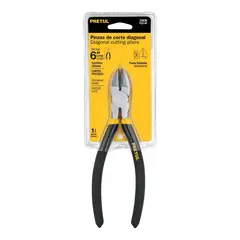 PRETUL - Alicate Corta Frío de 6 Pulgadas Mango Cubierto de PVC