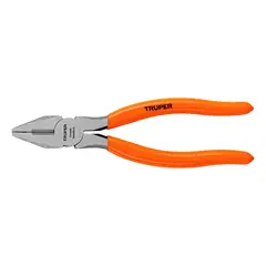 TRUPER - Alicate de Electricista Profesional de 7 Pulgadas Mango de PVC