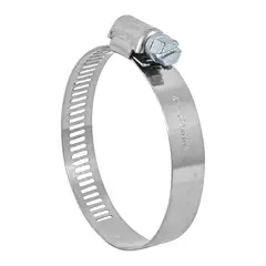 FIERO - 5 Abrazaderas En Acero Inoxidable Desde 40 Mm a 64 Mm