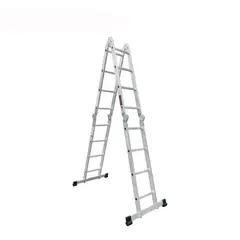 TRUPER - Escalera 4.6 m 16 P Multiposición Aluminio Tipo I 150 kg