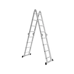 TRUPER - Escalera 4.6 m 16 P Multiposición Aluminio Tipo I 200 kg