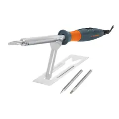 TRUPER - Cautín Tipo Lápiz de 100 W y 50 W con 3 Puntas y Soporte