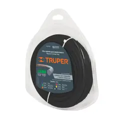 TRUPER - Hilo Redondo Para Guadaña 34Mt Diámetro 3.7 Mm