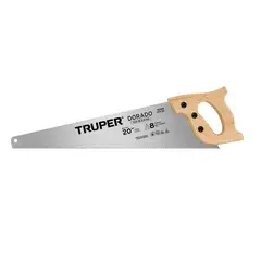 TRUPER - Serrucho Profesional de 51 cm 8 DPP con Mango de Madera