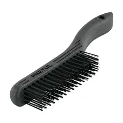 PRETUL - Cepillo de Grata con 64 Pinceles de 3.2 cm Largo 27 cm