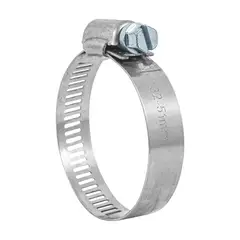 FIERO - 10 Abrazaderas En Acero Inoxidable Desde 32 Mm a 51 Mm