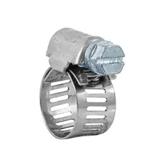 FIERO - 10 Abrazaderas En Acero Inoxidable Desde 10 Mm a 16 Mm
